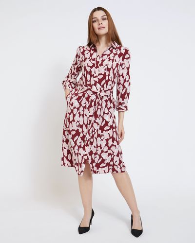 Paul Costelloe Living Studio Abstract Leopard Dress